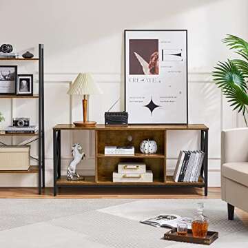 Stylish Yaheetech TV Stand for 65 Inch TVs