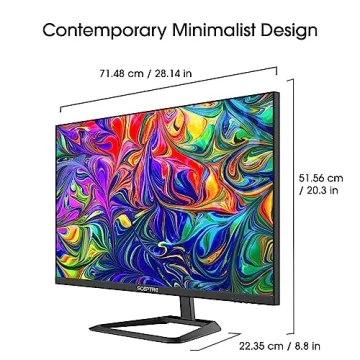 Sceptre 32-inch IPS 4K UHD Monitor with Built-in Speakers