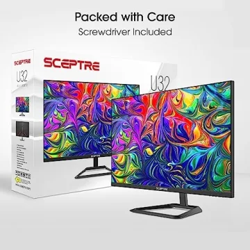 Sceptre 32-inch IPS 4K UHD Monitor with Built-in Speakers