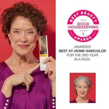 AGE beautiful Permanent Hair Color Dye Liqui Creme | 100% Gray Coverage | Anti-Aging Haircolor | Biotin for Thicker, Fuller Hair | Professional Salon Coloring | 9WB Light Warm Beige Blonde