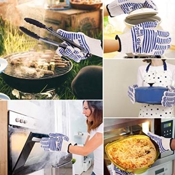Extreme Heat Resistant Oven Gloves for Safe Cooking