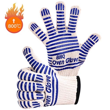 Extreme Heat Resistant Oven Gloves for Safe Cooking