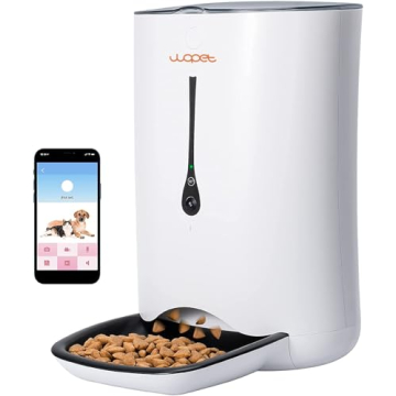 WOPET Automatic Cat Feeder App Controlled with Camera