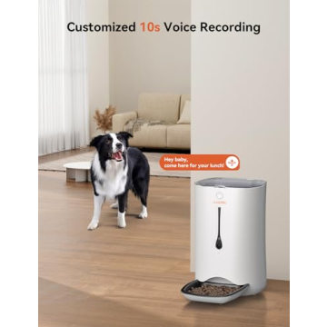 WOPET Automatic Cat Feeder App Controlled with Camera