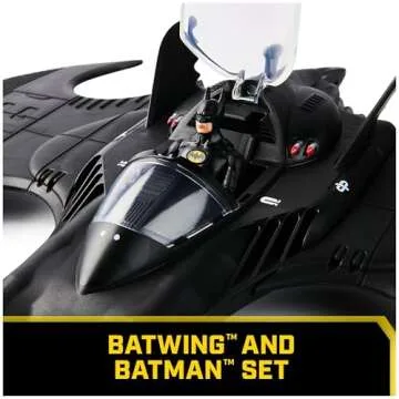 Limited Edition Batwing and Batman Figure 85th Anniversary Collectible
