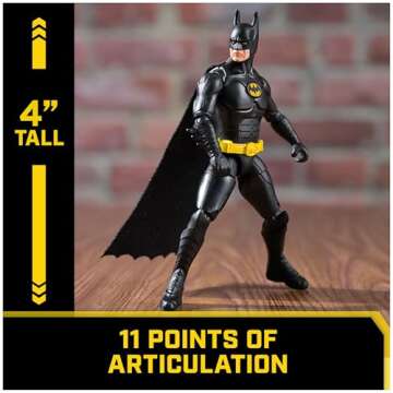 DC Comics Batman, Batwing and 4-inch Batman Figure Set, 1992 Batman Returns Limited Edition 85th Anniversary Collectible Kids Toys for Boys Ages 3 and Up
