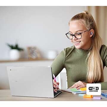 SAMSUNG Galaxy Chromebook Go 14" Laptop Computer, Wi-Fi, Lightweight Slim Durable Design, 12-Hour-Ba...