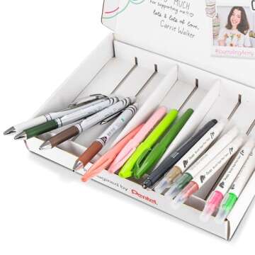 Pentel Carrie Walker Grounded Journaling Kit - 14 Pieces