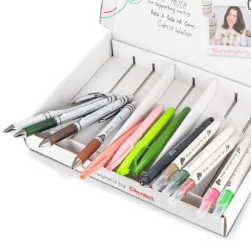 Pentel Carrie Walker Grounded Journaling Kit - 14 Pieces