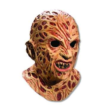 Rubies mens Nightmare on Elm Street Super Deluxe Overhead Freddy Krueger Costume Mask, Red, One Size...