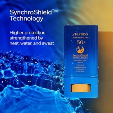 Shiseido Clear Sunscreen Stick SPF 50+ - Lightweight & Invisible