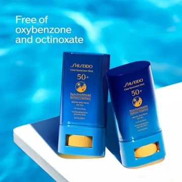 Shiseido Clear Sunscreen Stick SPF 50+ - Lightweight & Invisible