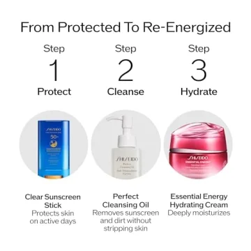 Shiseido Clear Sunscreen Stick SPF 50+ - Lightweight & Invisible