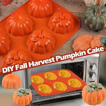 Kamehame Pumpkin Cake Mold - Perfect for Fall Baking
