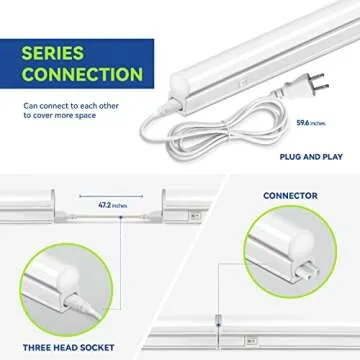 Monios-L Linkable LED Under Cabinet T5 Light Bar