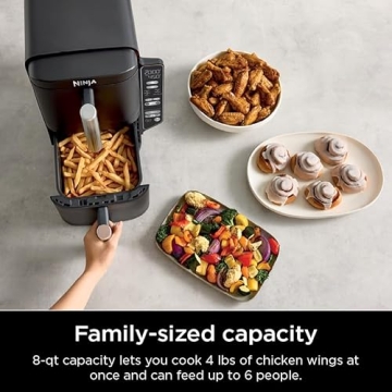 Ninja DoubleStack Air Fryer, 8 QT, Space Saving, 6-in-1 Cooking