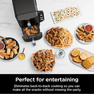 Ninja DoubleStack Air Fryer, 8 QT, Space Saving, 6-in-1 Cooking