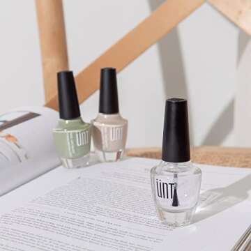 UNT Quick Dry Base Coat Nail Polish for Strong Nails
