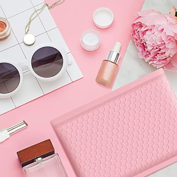 UCGOU Light Pink Bubble Mailers - 50 Pack for Shipping