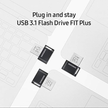 SAMSUNG FIT Plus USB Flash Drive, 128GB, 400MB/s