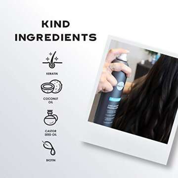 KERACOLOR Color Preserving Finishing Hair Spray, Keratin Infused UV Protection, Color Enhancement, Buildable Hold, 10 Fl Oz