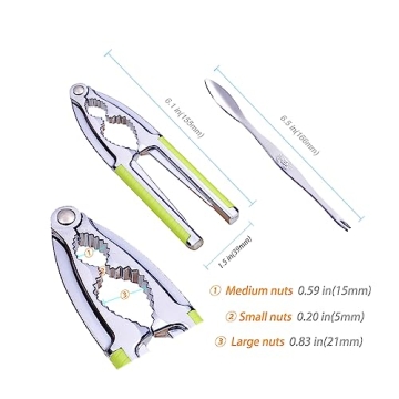 Heavy Duty Nut Cracker for All Nuts and Seafood Tools