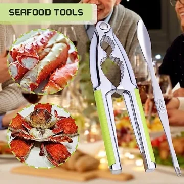 Heavy Duty Nut Cracker for All Nuts and Seafood Tools