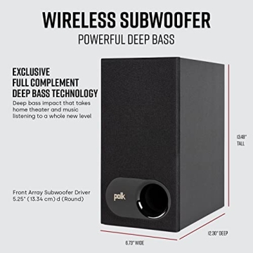 Polk Audio Signa S2 Sound Bar & Subwoofer