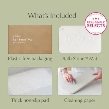 Dorai Bath Stone Mat | Quick-Dry Diatomaceous Earth Mat