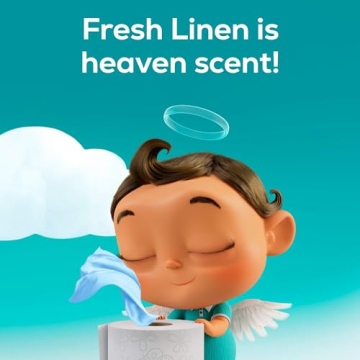 Angel Soft Toilet Paper Fresh Linen Scent Mega Roll Soft Strong