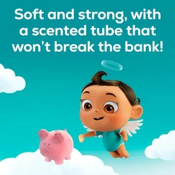 Angel Soft Toilet Paper Fresh Linen Scent Mega Roll Soft Strong