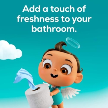 Angel Soft Toilet Paper Fresh Linen Scent Mega Roll Soft Strong