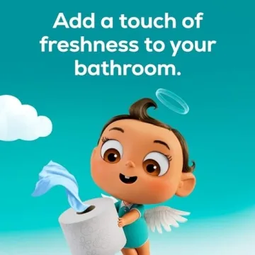 Angel Soft Toilet Paper Fresh Linen Scent Mega Roll Soft Strong