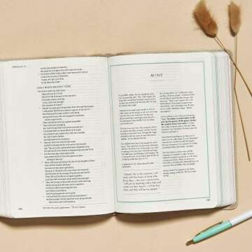 CSB She Reads Truth Bible, Champagne Gold LeatherTouch, Black Letter, Full-Color Design, Wide Margins, Journaling Space, Devotionals, Reading Plans, Single-Column, Easy-to-Read Bible Serif Type