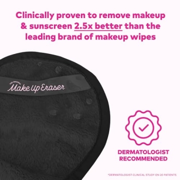 MakeUp Eraser Effortlessly Removes Makeup with Water
