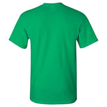 UGP Campus Apparel AS1242 - Michigan State Spartans Kiss Me I'm A Spartan T-Shirt - Medium - Irish Green