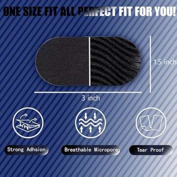 Painless Hypoallergenic Sports Tape for Comfort and Protection