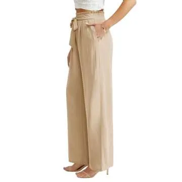 Feiersi Casual Wide Leg Pants for Comfortable Style