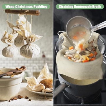 Olicity Cheese Cloths Grade 90 for Cooking and Crafts