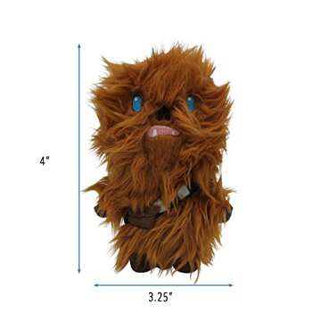 Star Wars for Pets Plush Chewbacca Figure Dog Toy | Soft Star Wars Squeaky Dog Toy | Medium | Adorable Toys for All Dogs, Official Dog Toy Product of Star Wars for Pets