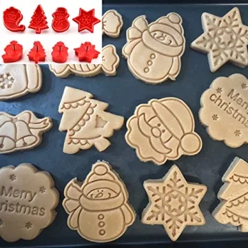 Christmas Cookie Cutter Set for Festive Baking Fun