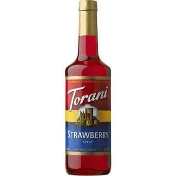 Torani Syrup - Fruit Flavors Variety Pack - Strawberry, Peach, and Raspberry - 7