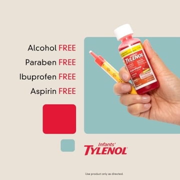 Tylenol Infants Liquid Pain Relief with Cherry Flavor