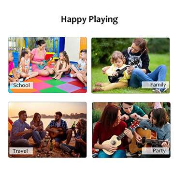 ADM Beginners Ukulele Kit with Free Lessons and Gig Bag