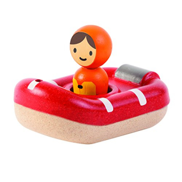 PlanToys Coastguard Bath And Water Play Toy (5668) | Sustainably Made from Rubberwood and Non-Toxic ...