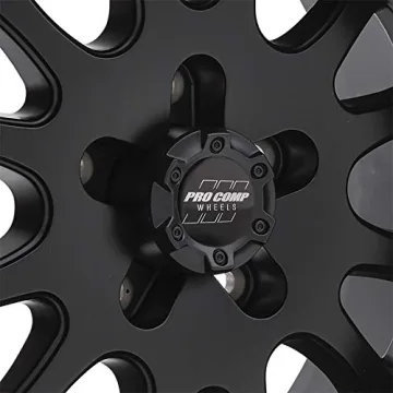 Pro Comp Wheels Series 44 Syndrome Satin Black 17x9