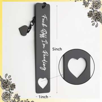 Funny Bookmark for Women Friends Book Lovers Librarian Gifts for Friends Book Lovers Unique Bookmarks Gift for Friends Book Lovers Book Markers for Reading for Women Friends Book Lovers WB92