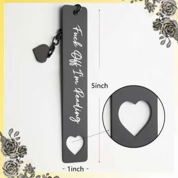 Funny Bookmark for Women Friends Book Lovers Librarian Gifts for Friends Book Lovers Unique Bookmarks Gift for Friends Book Lovers Book Markers for Reading for Women Friends Book Lovers WB92
