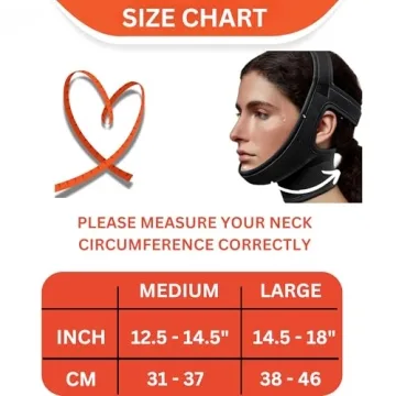 Post Surgical Chin Strap for Neck and Chin Compression