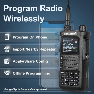 TIDRADIO TD-H8 10W Dual Band Radio with Wireless Programming